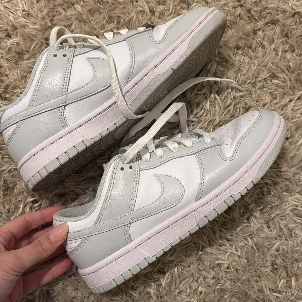 Nike dunk grey photon dust light